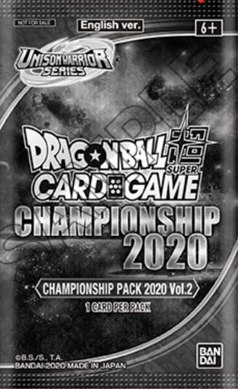 Championship Pack 2020 Vol. 2  Dragon Ball Fusion World Promos