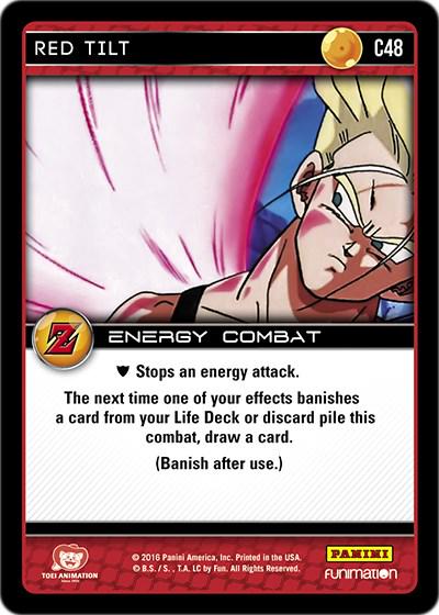 Red Tilt [Foil] C48 Dragon Ball Z Awakening