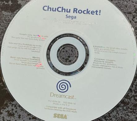 Chu Chu Rocket [Not For Resale] PAL Sega Dreamcast