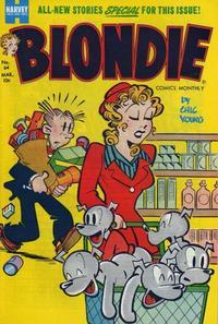 Blondie Comics Monthly #64 (1954) Comic Books Blondie Comics Monthly