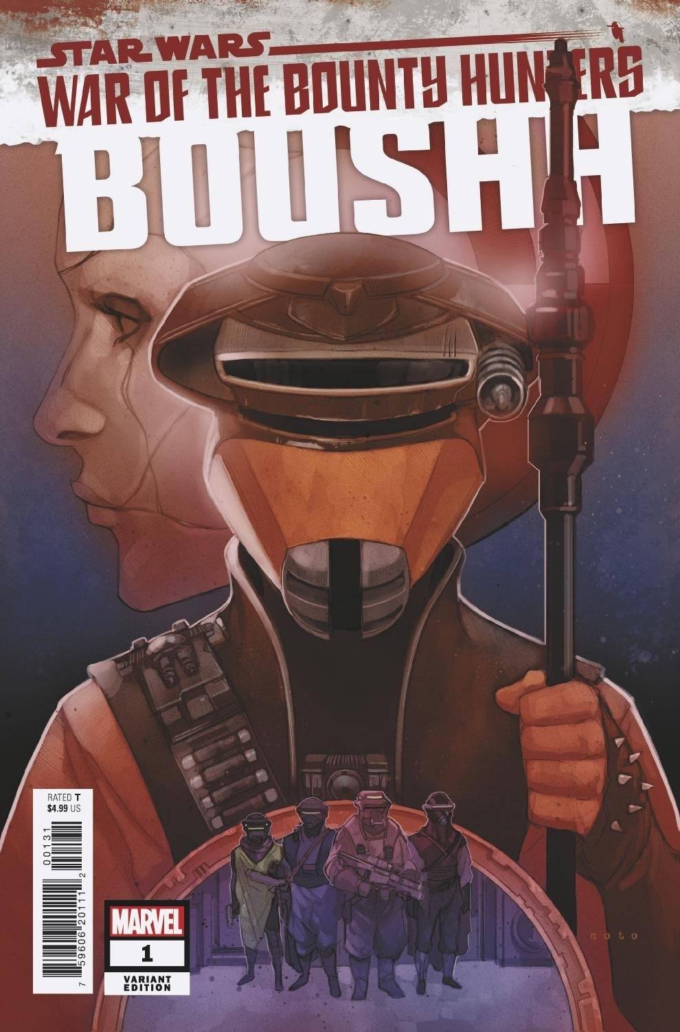 Star Wars: War Of The Bounty Hunters - Boushh [Variant Edition] #1 (2021) Comic Books Star Wars: War of the Bounty Hunters