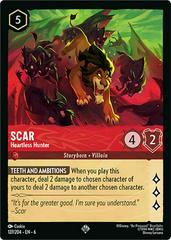 Scar - Heartless Hunter [Foil] #127 Lorcana Azurite Sea Prices