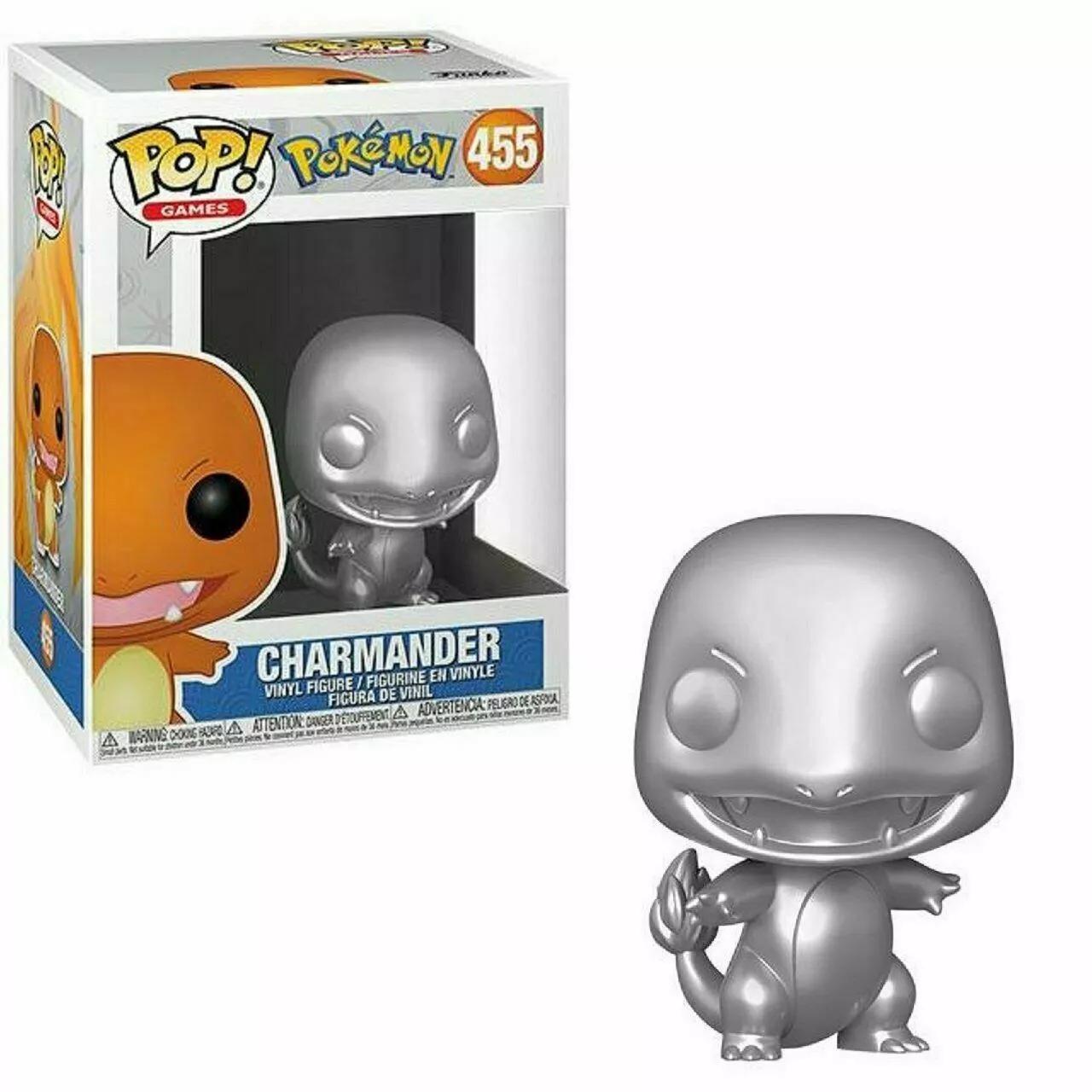 Charmander [Metallic Silver] #455 Funko POP Games