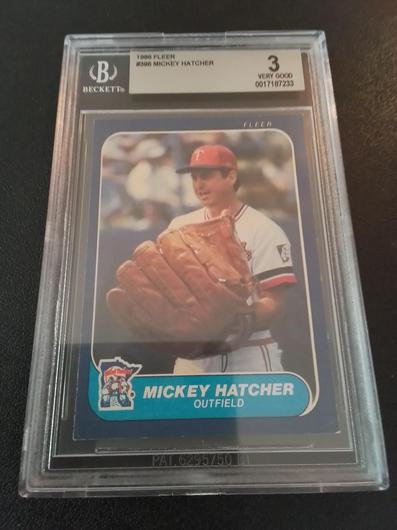 Mickey Hatcher #396 photo