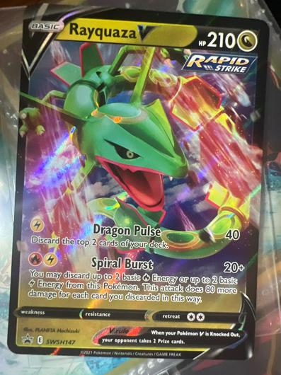 Rayquaza V #SWSH147 photo