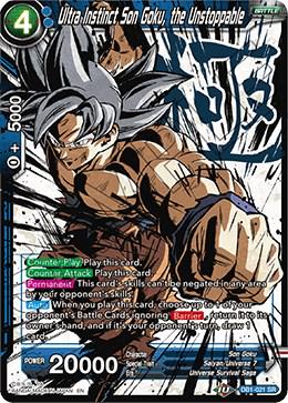 Ultra Instinct Son Goku, the Unstoppable [Alternate Art] DB1-021 Dragon Ball Super Expansion Set: Special Anniversary Box 2020