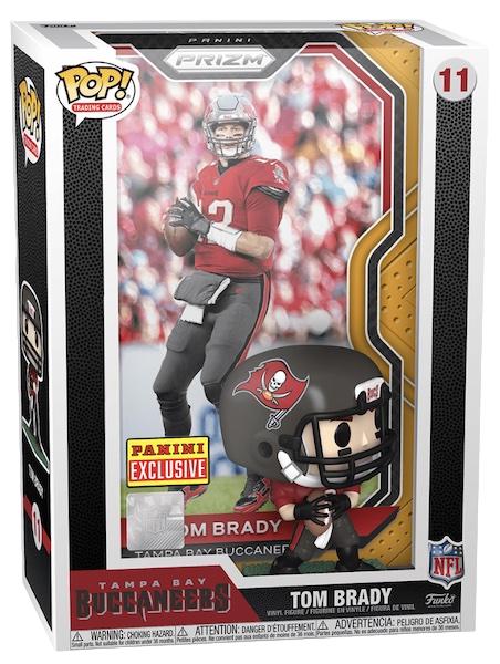 Tom Brady [Gold] #11 Funko POP Trading Cards