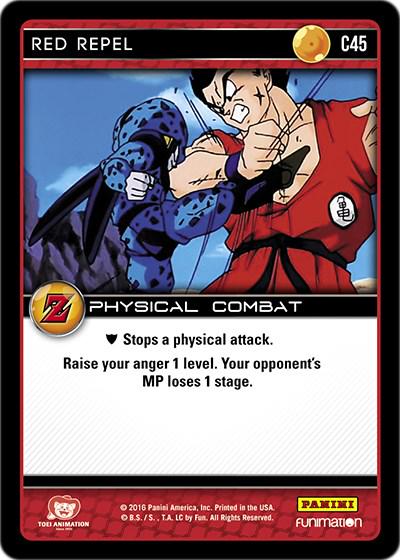 Red Repel [Foil] C45 Dragon Ball Z Awakening