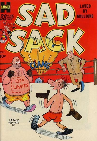 Sad Sack Comics #38 (1954) Comic Books Sad Sack Comics