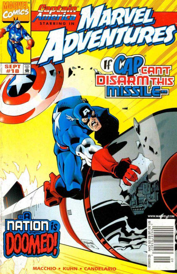 Marvel Adventures [Newsstand] #18 (1998) Comic Books Marvel Adventures