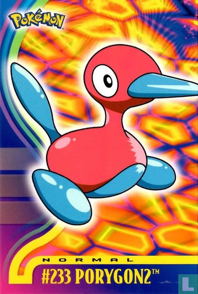 Porygon2 #233 Pokemon 2001 Topps Johto Champions