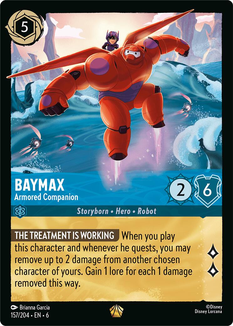 Baymax - Armored Companion #157 Lorcana Azurite Sea