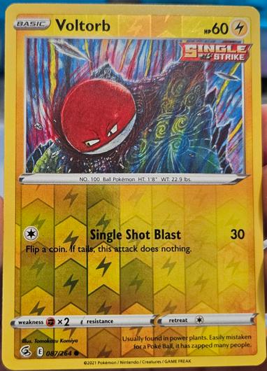 Voltorb [Reverse Holo] #87 photo