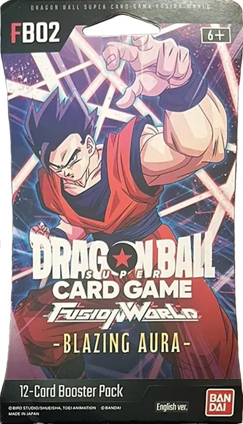 Sleeved Booster Pack: Son Gohan  Dragon Ball Fusion World Blazing Aura