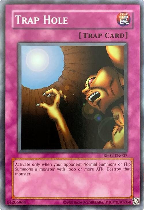 Trap Hole RP01-EN007 YuGiOh Retro Pack 2024