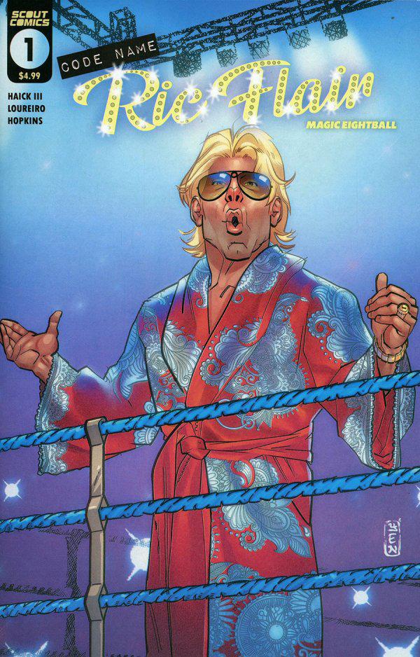 Codename Ric Flair: Magic Eightball [Duarte] #1 (2023) Comic Books Code Name Ric Flair