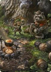 Sylvan Scavenging #46 Magic Foundations Art Series Prices