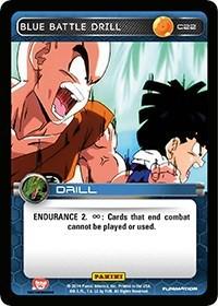 Blue Battle Drill C22 Dragon Ball Z Premier Set