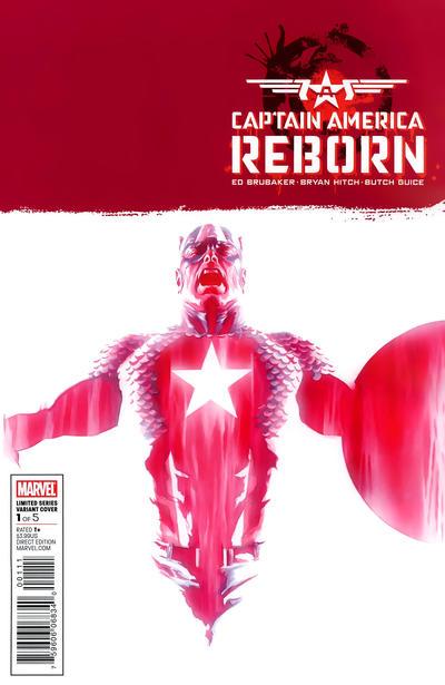 Captain America: Reborn [Ross] #1 (2009) Comic Books Captain America: Reborn