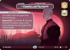 Chancellor Palpatine - Playing Both Sides [Showcase Foil] #274 Star Wars Unlimited: Twilight of the Republic Prices