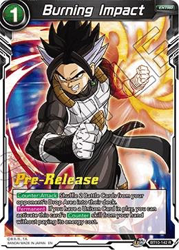 Burning Impact BT10-142 Dragon Ball Super Rise of the Unison Warrior: Pre-Release Promos