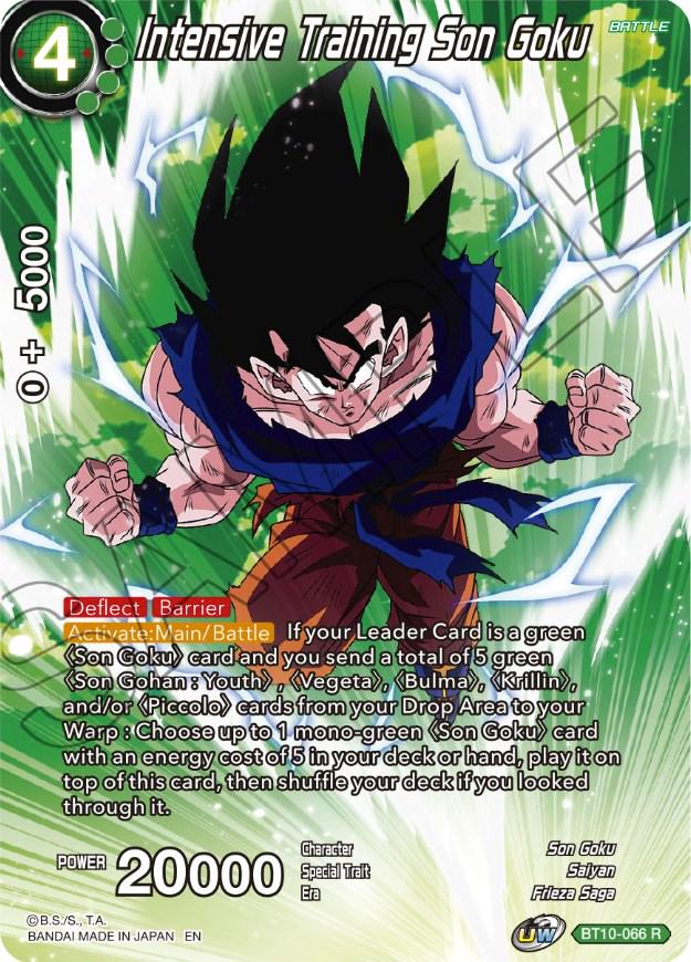 Intensive Training Son Goku [Foil] BT10-066 Dragon Ball Super Theme Selection: History of Son Goku