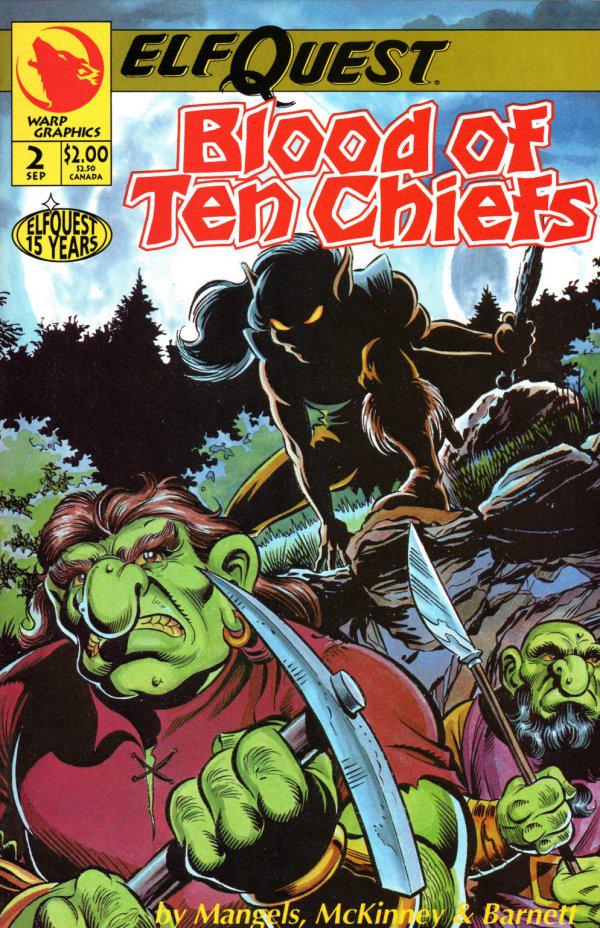 Elfquest: Blood of Ten Chiefs #2 (1993) Comic Books Elfquest: Blood of Ten Chiefs