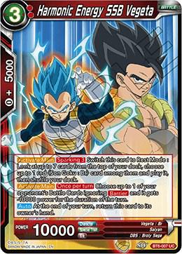 Harmonic Energy SSB Vegeta BT6-007 Dragon Ball Super Destroyer Kings