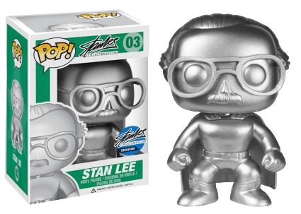 Stan Lee [Full Silver] #3 Funko POP Stan Lee