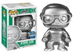 Stan Lee [Full Silver] #3 Funko POP Stan Lee Prices