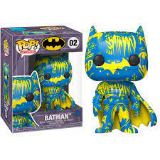 Batman [Light Blue Yellow] #2 Funko POP Art Series