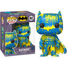 Batman [Light Blue Yellow] #2 Funko POP Art Series Prices