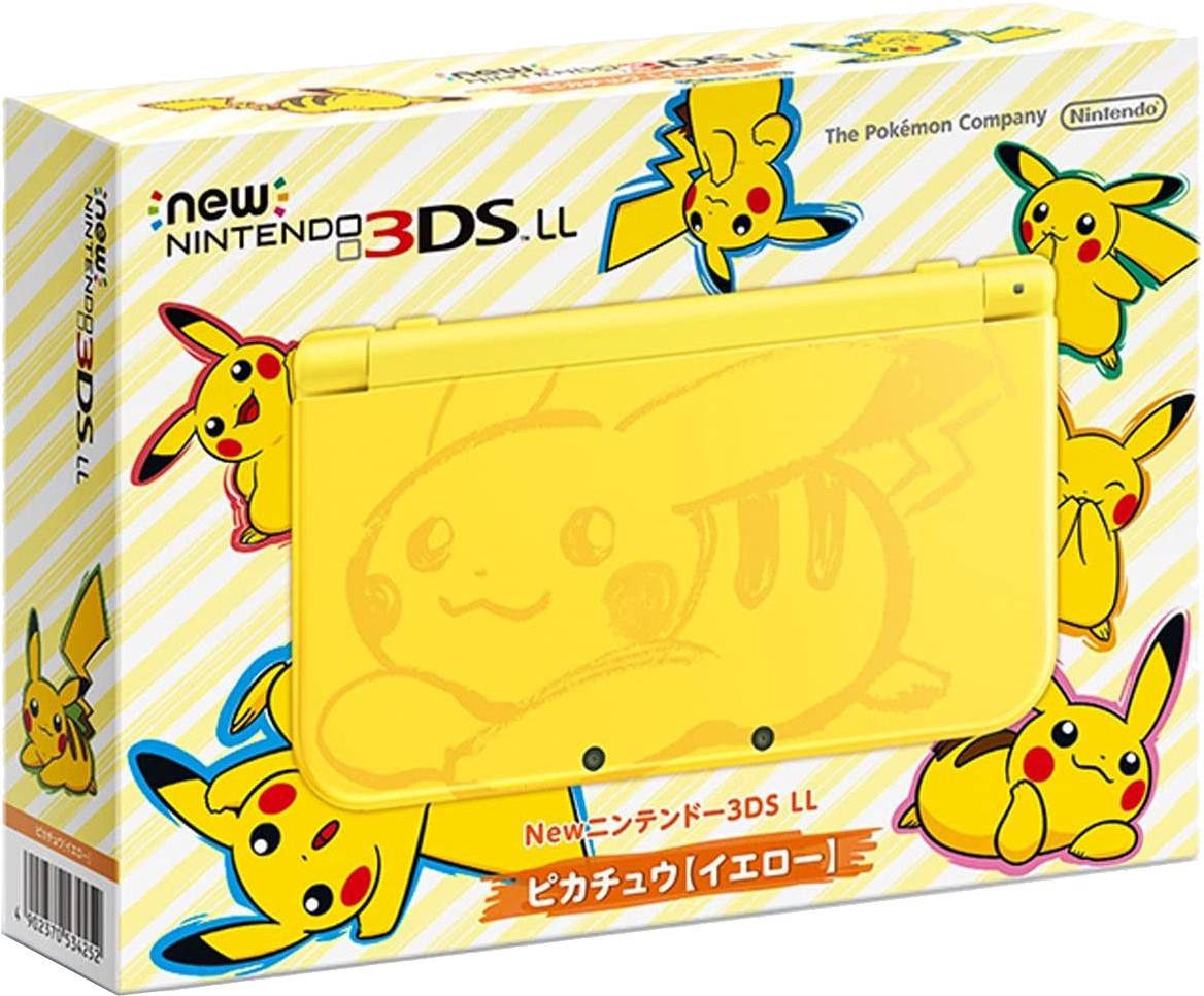 New Nintendo 3DS LL Pikachu Limited Edition JP Nintendo 3DS