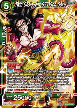 Twin Onslaught SS4 Son Goku BT5-055 Dragon Ball Super Miraculous Revival