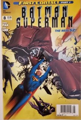 Batman / Superman [Newsstand] #8 (2014) Comic Books Batman / Superman