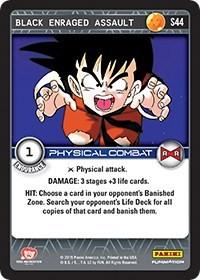 Black Enraged Assault S44 Dragon Ball Z Evolution