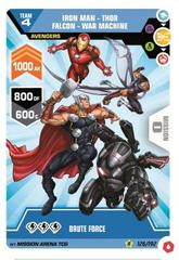 IRON MAN - THOR - FALCON - WAR MACHINE #126 Marvel 2022 Mission Arena Prices