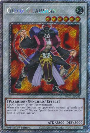 Goyo Guardian RA03-EN202 YuGiOh Quarter Century Bonanza