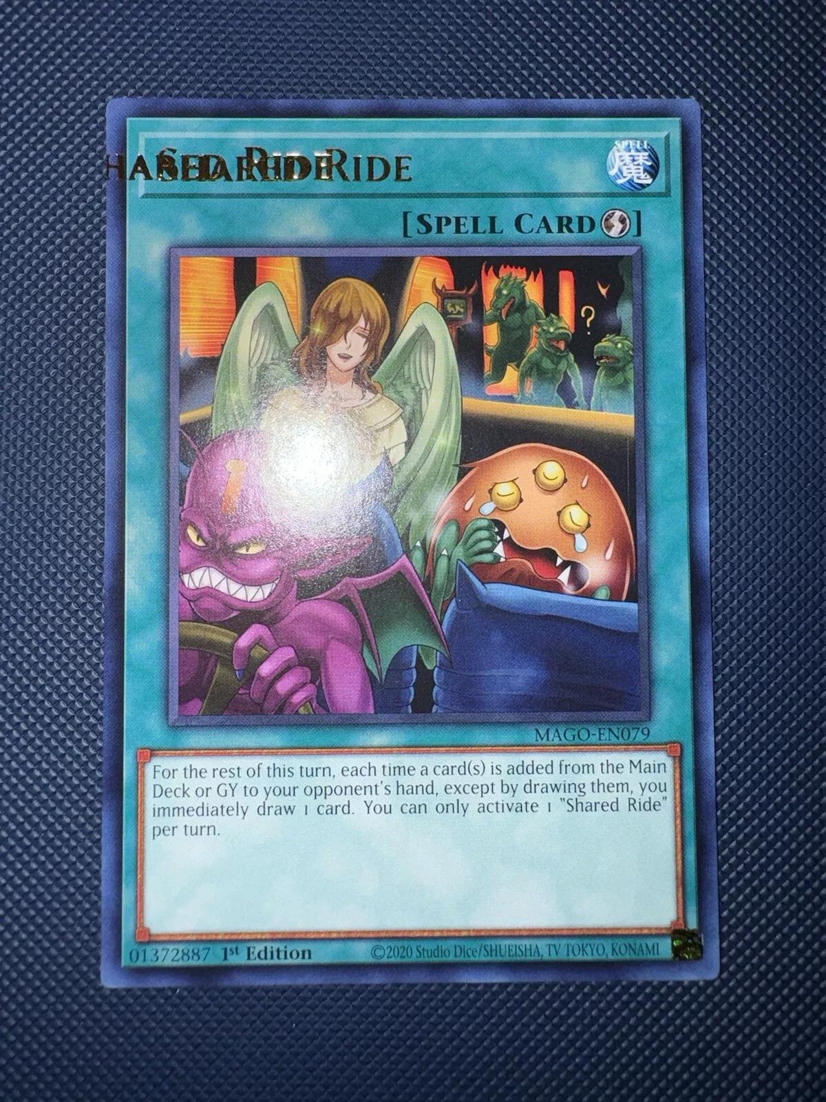 Shared Ride [Misprint] MAGO-EN079 YuGiOh Maximum Gold