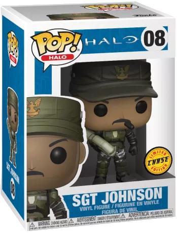 Sgt Johnson [Chase] #8 Funko POP Halo