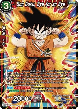 Son Goku, Eye for an Eye BT12-005 Dragon Ball Super Vicious Rejuvenation