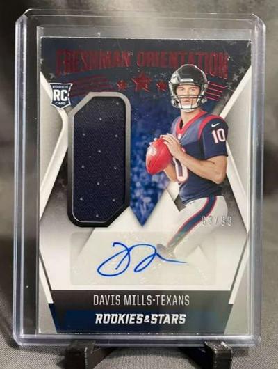 Davis Mills [Red Foil] #FO-DM photo