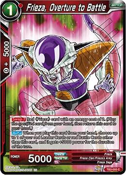 Frieza, Overture to Battle TB3-005 Dragon Ball Super Clash of Fates