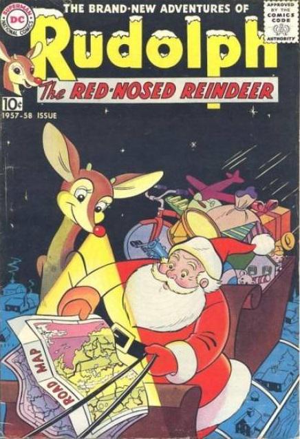 Rudolph the Red-Nosed Reindeer #8 (1957) Comic Books Rudolph The Red-Nosed Reindeer