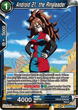 Android 21, the Ringleader BT8-034 Dragon Ball Super Malicious Machinations