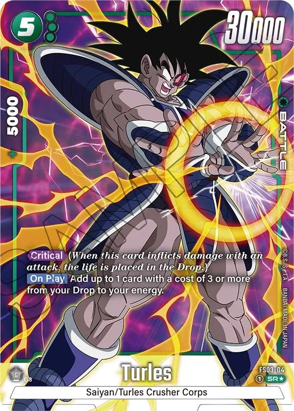 Turles [Bonus Pack Alternate Art Holo] FS03-04 Dragon Ball Fusion World Starter Deck: Broly