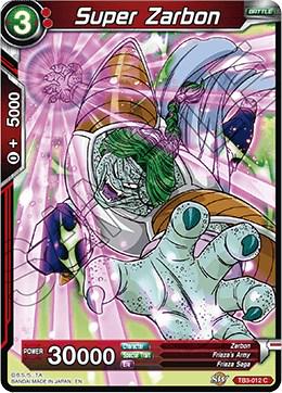 Super Zarbon [Foil] TB3-012 Dragon Ball Super Clash of Fates