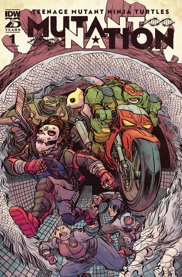 Teenage Mutant Ninja Turtles: Mutant Nation [Lonergan] #1 (2024) Comic Books Teenage Mutant Ninja Turtles: Mutant Nation