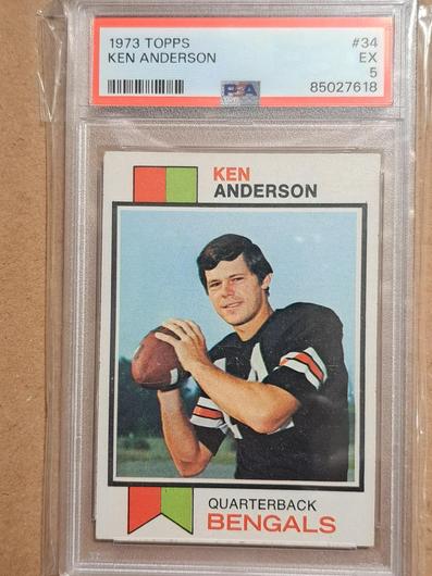 Ken Anderson #34 photo