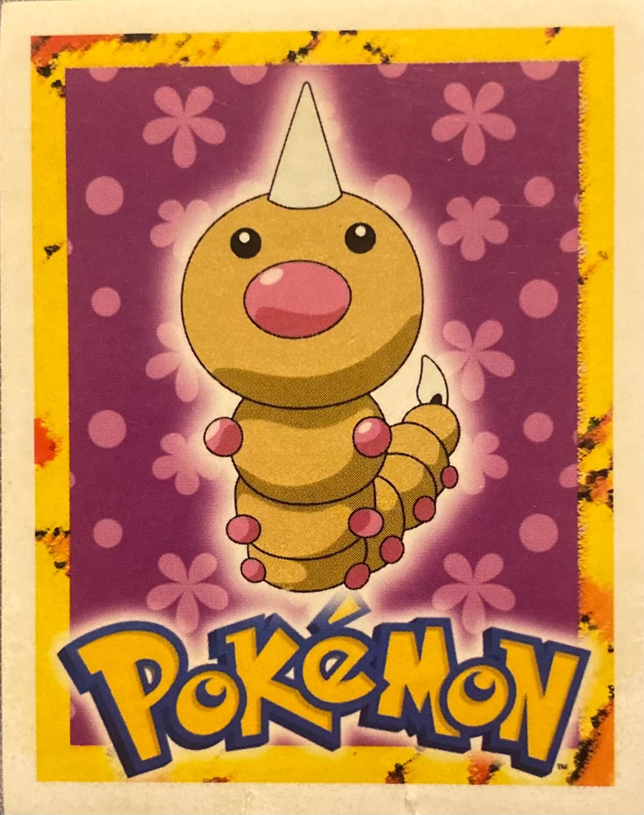 Weedle #13 Pokemon Japanese 1999 Merlin